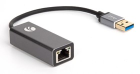 Фото 1/10 VCOM DU312M Кабель-переходник USB 3.0 (Am) --  LAN RJ-45 Ethernet 1000 Mbps, Aluminum Shell, VCOM  DU312M [4895182256378]
