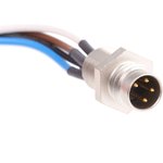 RSMF 4/0.5M, Straight Male 4 way M8 to Unterminated Sensor Actuator Cable, 500mm