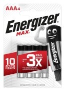 Батарейка алкалиновая Energizer Max AAA 1,5V E300157304