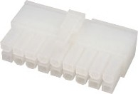 DS1073-02-2x9-FCT6 (MF2x9F), Розетка на кабель 4.2мм 18pin с контактами (OBSOLETE)