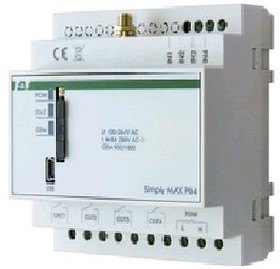 SIMply MAX P04, Реле дистанционного управления с помощью SMS 230В АС 4х8А, 4 NO