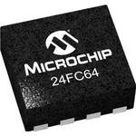 24FC64T-I/MNY, EEPROM Serial-I2C 64K-bit 8K x 8 1.8V/2.5V/3.3V/5V 8-Pin TDFN EP T/R