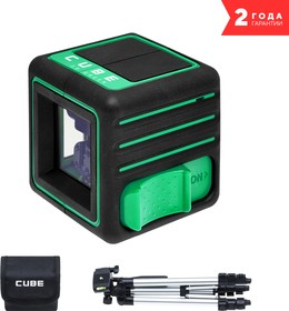 Фото 1/5 Лазерный уровень ADA CUBE 3D GREEN Professional Edition