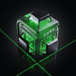 Лазерный уровень ADA CUBE 3-360 GREEN Basic Edition