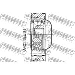 0711-JB420SHA, 0711-JB420SHA_ШРУС карданного вала к-кт!\ Land Rover Freelander 2 06