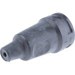 180416066, Black Cable Mount Mains Connector Socket, Rated At 16A, 250 V
