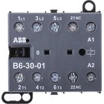Мини-контактор B6-30-01 5,5 kW (14A) 3но+1нз катушка ~220V
