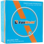 FoxWeld Проволока медная CuSi3 д.1.0мм, 5кг D200 (пр-во FoxWeld/КНР)