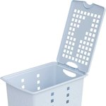ЗПИ «Альтернатива» Корзина дбелья "Виолетта" 30л голубой М2444