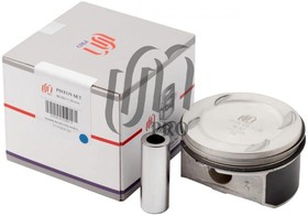 Фото 1/10 17-PC974-100, Поршень 1.00 с кольцами KIA/Hyundai 2.4i 16V G4KG/G4KE d88.0 +1.00 UM