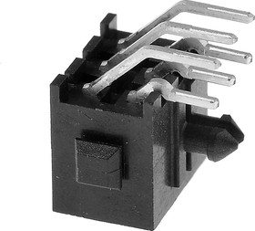 Фото 1/2 3-794618-6, Conn Wire to Board HDR 6 POS 3mm Solder RA Side Entry Thru-Hole Box/Tray