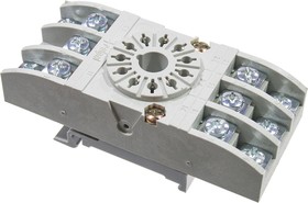 GZU11-01, Цоколь к реле R15 3 перекл. контакта на рейку DIN35