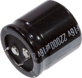 HSW223M1CP30M, 22000мкФ 16В 105C 30x30 конденсатор электролитический (К50-35)