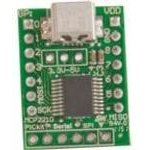 ADM00419, Коммутационный модуль, MCP2210 преобразователь USB - SPI Master ...