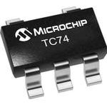 TC74A2-3.3VCTTR, Temp Sensor Digital Serial (2-Wire, I2C, SMBus) 5-Pin SOT-23 T/R