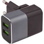 Блок питания (сетевой адаптер) LDNIO 2 USB выхода 2,4А Quick Charge 3.0 + кабель ...