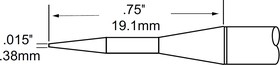 Фото 1/2 TTP-CNP1, Картриджи-наконечники для MFR-H4-TW, конус, 0.4х19.1 мм (комплект)
