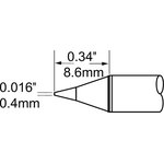 SFP-CN04, Soldering Irons Conical Cartridge 0.4mm (0.016in)