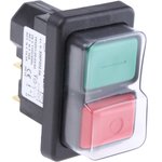 306P202.04, 3000 Series Push Button Switch, Momentary, DPDT, IP65