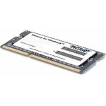 Модуль памяти Patriot SO-DIMM DDR3L 4GB 1600MHz CL11 1.35V (PSD34G1600L81S)