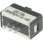 25136NAH, Slide Switches SPDT 4A 125V STD On-On