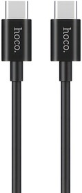 Фото 1/3 USB-C кабель HOCO X23 Skilled Type-C, 3А, PD18W, 1м, TPE (черный)