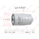LF-1107, LF-1107 Фильтр топливный LYNXauto