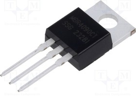 MBR4090CT, Diode: Schottky rectifying; THT; 90V; 40A; TO220AB; tube; Ir: 1mA