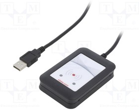 T4BT-BB2BEL6-P, Считыватель RFID; 4,3-5,5В; USB; Дальность: 100мм; 88x56x18мм