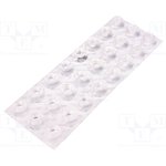 7000029678, Cylindrical PUR Self Adhesive Feet, 22.4mm diameter 10.2mm width x ...