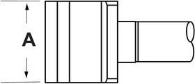 SMC-7BL0016S, Картридж-наконечник для СV/MX, лезвие 0.5х15.75мм, длина 9.14мм (замена SMTC-161)