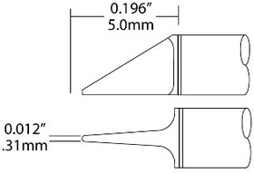 UFT-6PW3150S, Картриджи-наконечники для CV-UFT, нож, 0.31х5.0мм (комплект)