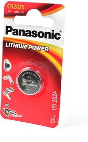 Panasonic Lithium Power CR-2025EL/1B CR2025 BL1, Элемент питания