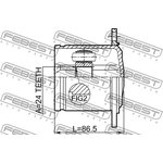 1711Q5LH, ШРУС ВНУТРЕННИЙ 24X104