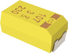 Фото 1/2 T543D107K016ATE035, Tantalum Capacitors - Polymer 16V 100uF 2917 10% ESR=25mOhms