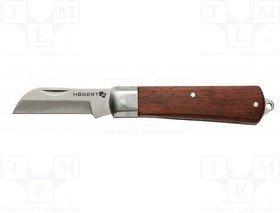 HT4C650, Нож; складной,универсальный; Материал рукоятки: дерево