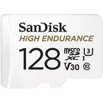 Карта памяти microSDXC UHS-I U3 Sandisk High Endurance 128 ГБ, 100 МБ/с ...