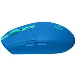 Мышь Logitech G304 Lightspeed синий оптическая (12000dpi) беспроводная USB (5but)