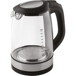 C-EK27G19, Чайник Scarlett SC - EK27G19, 2200 Вт 2,2л, стеклянный корпус