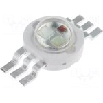 OSTCXBEAC1E, Power LED; tricolour; RGB; 120°; 350mA; 460nm,525nm,625nm; P: 3W