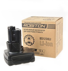 ROBITON BS1230LI для электроинструментов Bosch, Аккумуляторная сборка