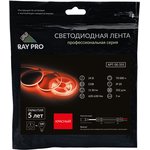 Фото 5/6 00-355 Светодиодная лента 24В, 11Вт/м, COB, 352д/м, IP20, ширина подложки 10мм, 5м, крас.