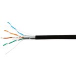 Cable Standart FTP outdoor 4x2x0.48, copper, FLUKE TEST, cat.5e, single-ended ...