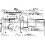 2111-ge30mtlh, Шрус внутренний 34x40x26