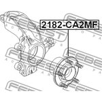 2182-CA2MF, Ступица передняя