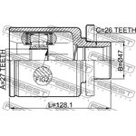 2311-T5LH, 2311-T5LH_ШРУС внутренний левый к-кт!\ VW Transporter T5 03