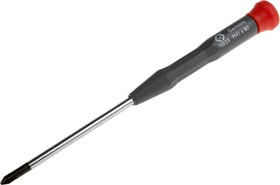 Фото 1/3 T4882X 1, Phillips Precision Screwdriver, PH1 Tip, 80 mm Blade, 177 mm Overall