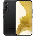 Смартфон Samsung Galaxy S22 8/256Gb, SM-S901B, черный фантом