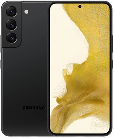 Фото 1/10 Смартфон Samsung Galaxy S22 8/256Gb, SM-S901B, черный фантом