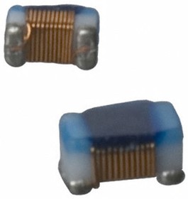 Фото 1/3 LQW18CNR10K00D, LQW18CN_00, 1608 Wire-wound SMD Inductor with a Ferrite Core, 0.1 µH ±10% Wire-Wound 1A Idc